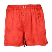 Viscose Shorts Laneus , Red , Dames