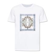 T-shirt met print Etro , White , Heren