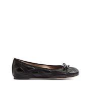 Zwarte VLogo Signature Slip-On Platte Schoenen Valentino Garavani , Bl...