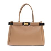 Tas Iris XL type Shopper Furla , Beige , Dames