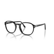 Klassieke Italiaanse bril - Po3343V Persol , Black , Unisex