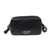 Lente/Zomer Dames Middelgrote Tas Collectie Liu Jo , Black , Dames