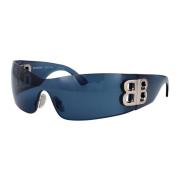 Stijlvolle zonnebril met model Bb0359S Balenciaga , Blue , Dames