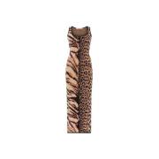 Animal Jacquard Midi Jurk Bodycon Fit Roberto Cavalli , Multicolor , D...