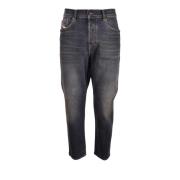 Klassieke Denim Jeans Diesel , Gray , Heren