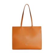 Nieuwe Shopper Tas Patrizia Pepe , Brown , Dames