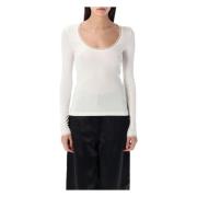 Stijlvolle longsleeve top Remain Birger Christensen , White , Dames