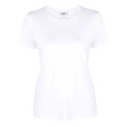 Witte Annise Tee Agolde , White , Dames