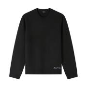 Zwarte Edward Trui voor Mannen A.p.c. , Black , Heren