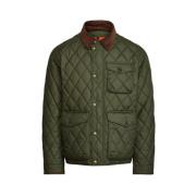 Waterafstotende Wafeljas - Olijf Ralph Lauren , Green , Heren