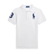 Witte Katoenen Poloshirt Polo Ralph Lauren , White , Heren