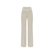 Wijde broek Sportmax , Beige , Dames