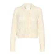 Berk Cardigan met knoopsluiting Part Two , Beige , Dames