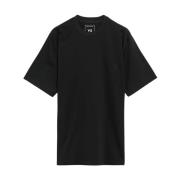 Katoenen Bedrukte Tee Y-3 , Black , Heren