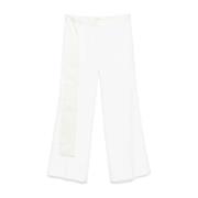 Witte elegante broek Victoria Beckham , White , Dames