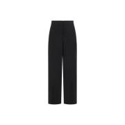 Elena High-Waisted Broek met Zakken Raquel Diniz , Black , Dames