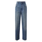 Gebleekte denim jeans met versleten effect Stella McCartney , Blue , D...