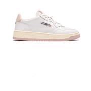 Medalist Lage Leren Sneaker Autry , White , Dames