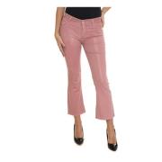 Trompetbodem Adelaarprint Broek Liu Jo , Pink , Dames