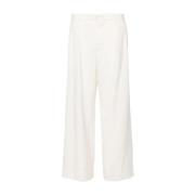 Off White Low Rise Broek Wardrobe.nyc , White , Dames