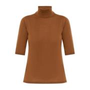 Turtleneck Ciecina Max Mara , Brown , Dames