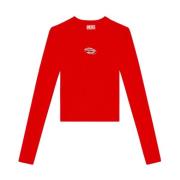 Stijlvolle Pullover met Valari Design Diesel , Red , Dames