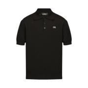 Katoenen Poloshirt - Zwart Dsquared2 , Black , Heren