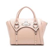 Witte Foldover Top Tas Vivienne Westwood , Beige , Dames