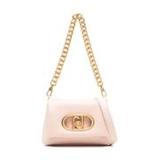 Roze Pink Foldover Chain Tas Liu Jo , Pink , Dames