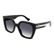 Zonnebril Gucci , Black , Dames