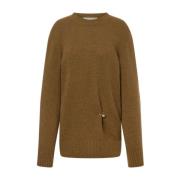 Extrafijne Merino trui Philosophy di Lorenzo Serafini , Green , Dames