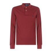 Klassieke Polo Shirt Polo Ralph Lauren , Red , Heren