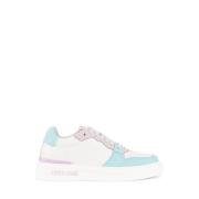 Monogram Sneakers met Logo Print Roberto Cavalli , Multicolor , Dames