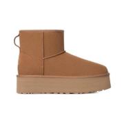 Suede Enkellaarzen UGG , Beige , Dames