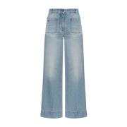 Blauwe Jeans voor Vrouwen Victoria Beckham , Blue , Dames