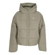 Licht Army/Witte Pufferjas met Therma-Fit Nike , Green , Heren