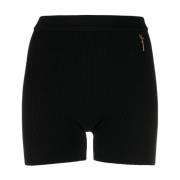 Zwarte Pralu Shorts Jacquemus , Black , Dames