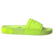 Sliders Dolce & Gabbana , Green , Dames