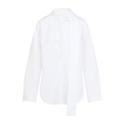 Elegante Witte Blouse voor Vrouwen Alaïa , White , Dames