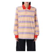 Gestreept Poloshirt JW Anderson , Multicolor , Dames