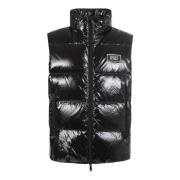 Zwarte Gebreide Jas Aw24 Dsquared2 , Black , Heren