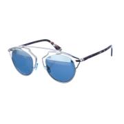 Ronde metalen zonnebril voor vrouwen Dior , Blue , Dames