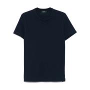 Blauwe T-shirts en Polos Zanone , Blue , Heren