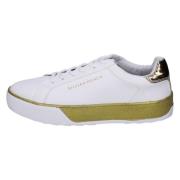 Meisjes Synthetisch Leren Sneakers Silvian Heach , White , Dames