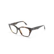 Stijlvolle Bruine Optische Bril Fendi , Brown , Dames