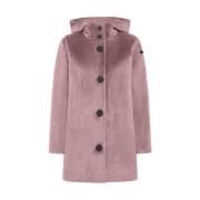 Velvet Neo Parka Jas RRD , Pink , Dames