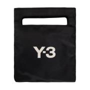 Kleine Tote Tas Y-3 , Black , Heren