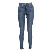 Blauwe Denim Dames Jeans, Slim Fit Desigual , Blue , Dames