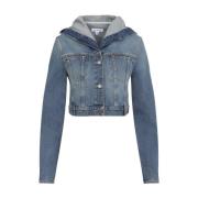 Blauwe Jas voor Vrouwen Alaïa , Blue , Dames