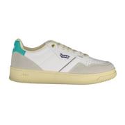 Sportieve witte vetersneakers met logo GAS , White , Dames